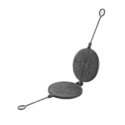 Sale Cast Iron Wafer Iron, 15cm Pots & Pans