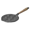 New Traditional Cast Iron Scotch Pancake Pan, 23cm Pots & Pans