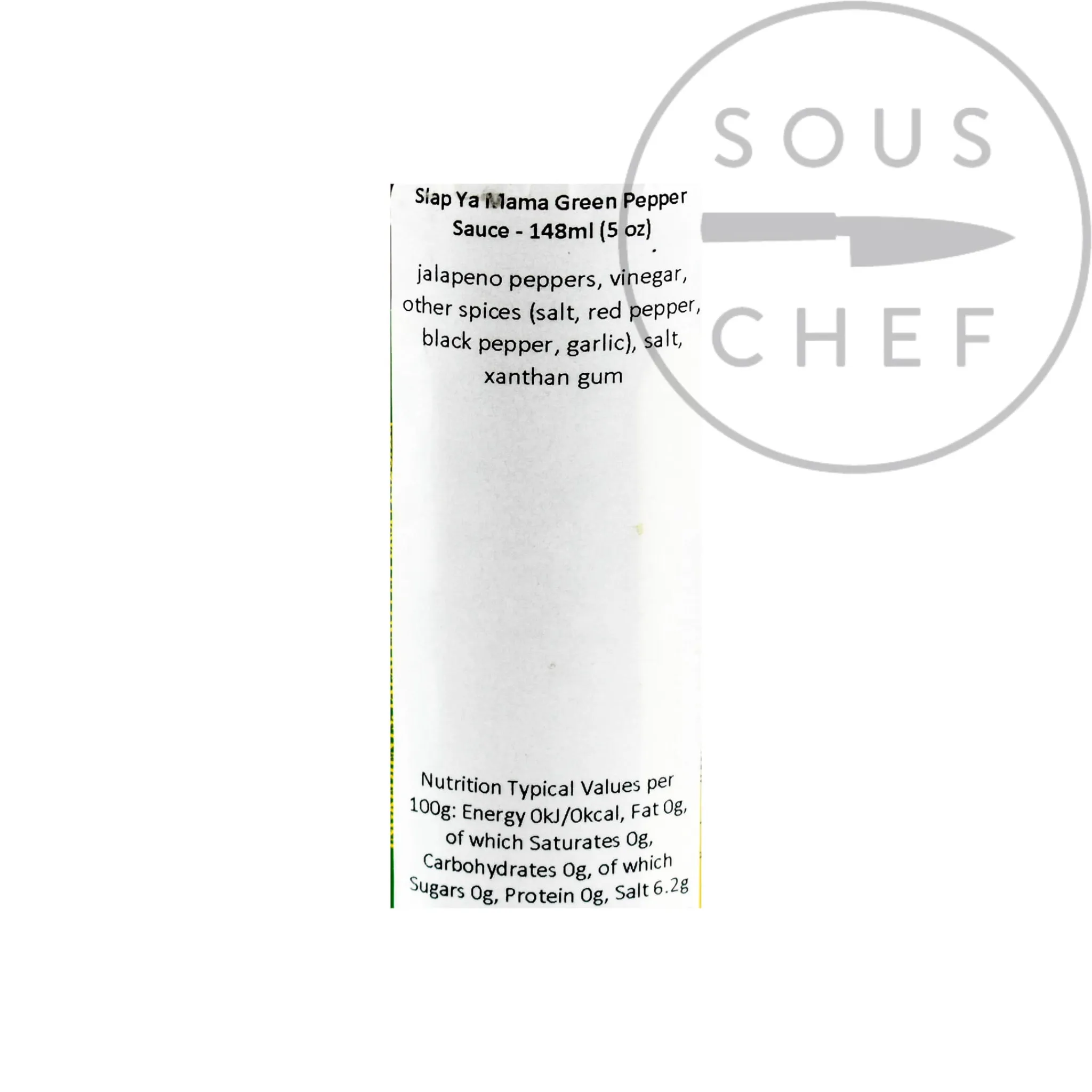 Best Green Pepper Sauce, 148ml (5 oz) Ingredients Brands|American Ingredients