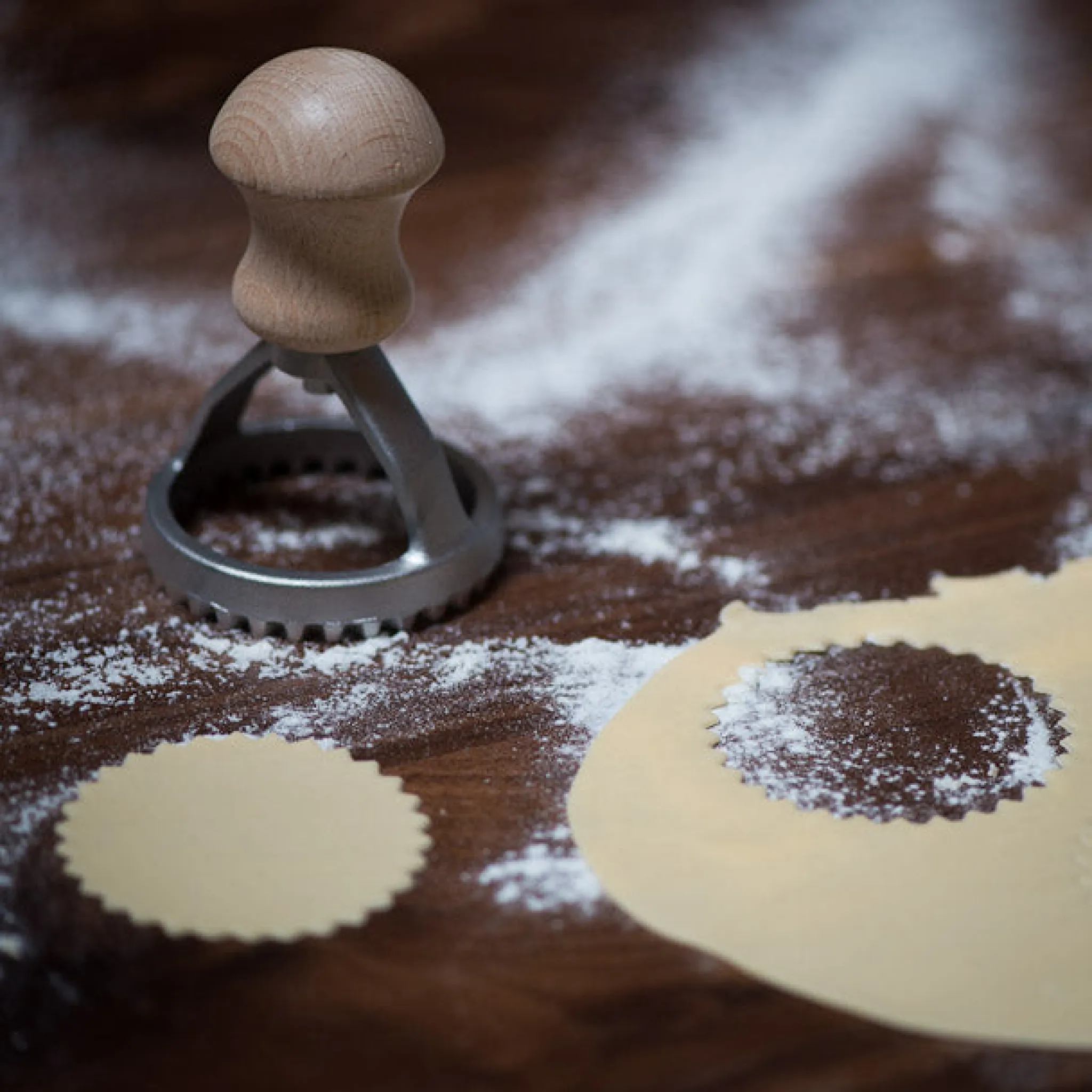 Outlet Small Round Ravioli Stamp 40mm Italian Ingredients|Kitchen Tools & Utensils