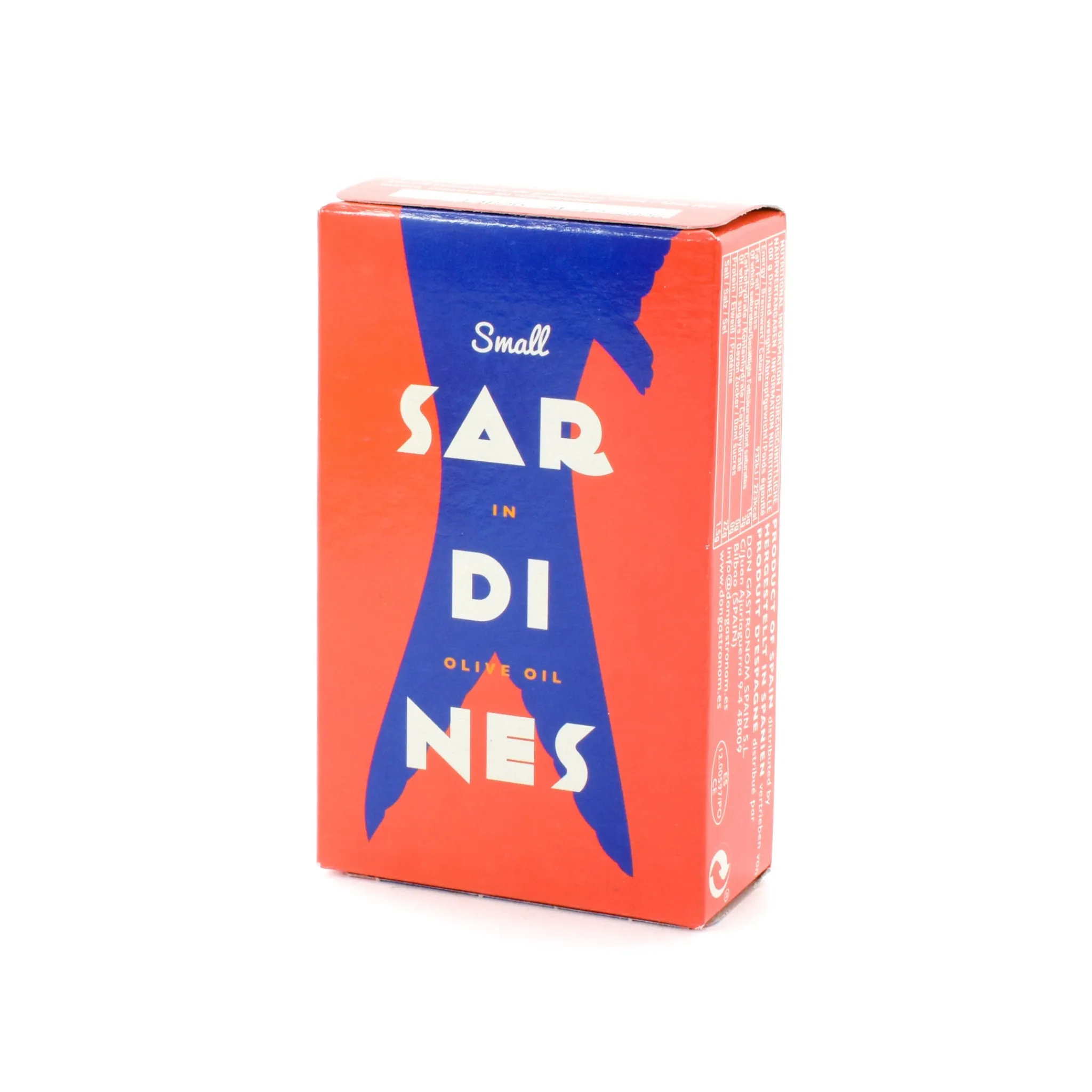 Clearance Small Sardines in Olive Oil, 115g Spanish Ingredients|Tinned Fish & Seafood