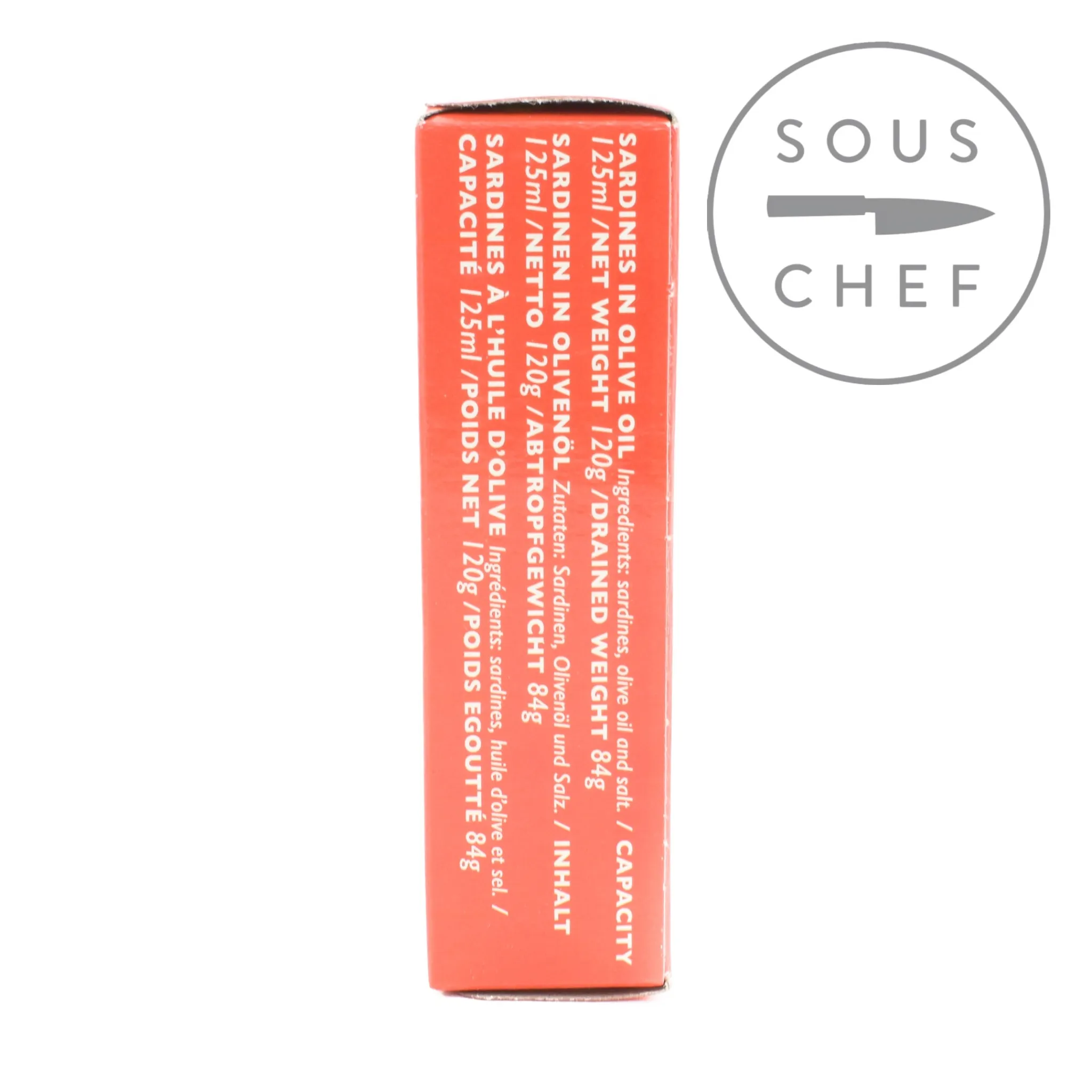 Clearance Small Sardines in Olive Oil, 115g Spanish Ingredients|Tinned Fish & Seafood