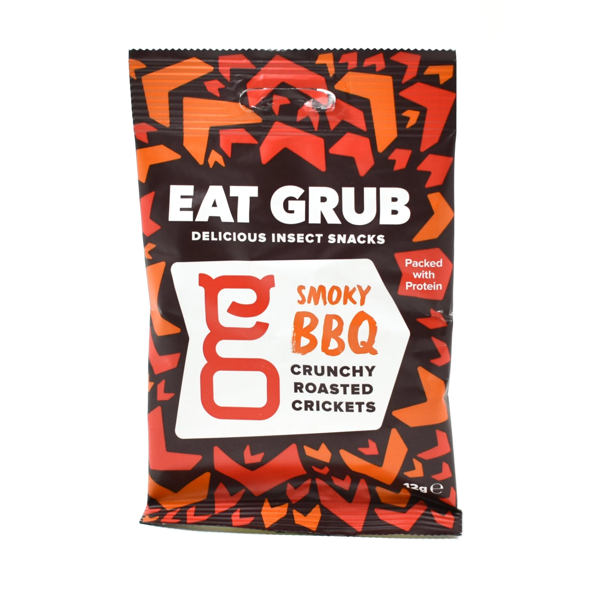 Clearance Smoky BBQ Crunchy Roasted Crickets, 12g Ingredients Brands|Made In The Uk