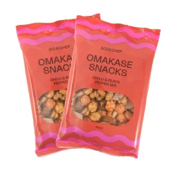 Sale Omakase Snacks - Black Pepper & Chilli, 150g Snacks|Ingredients Brands
