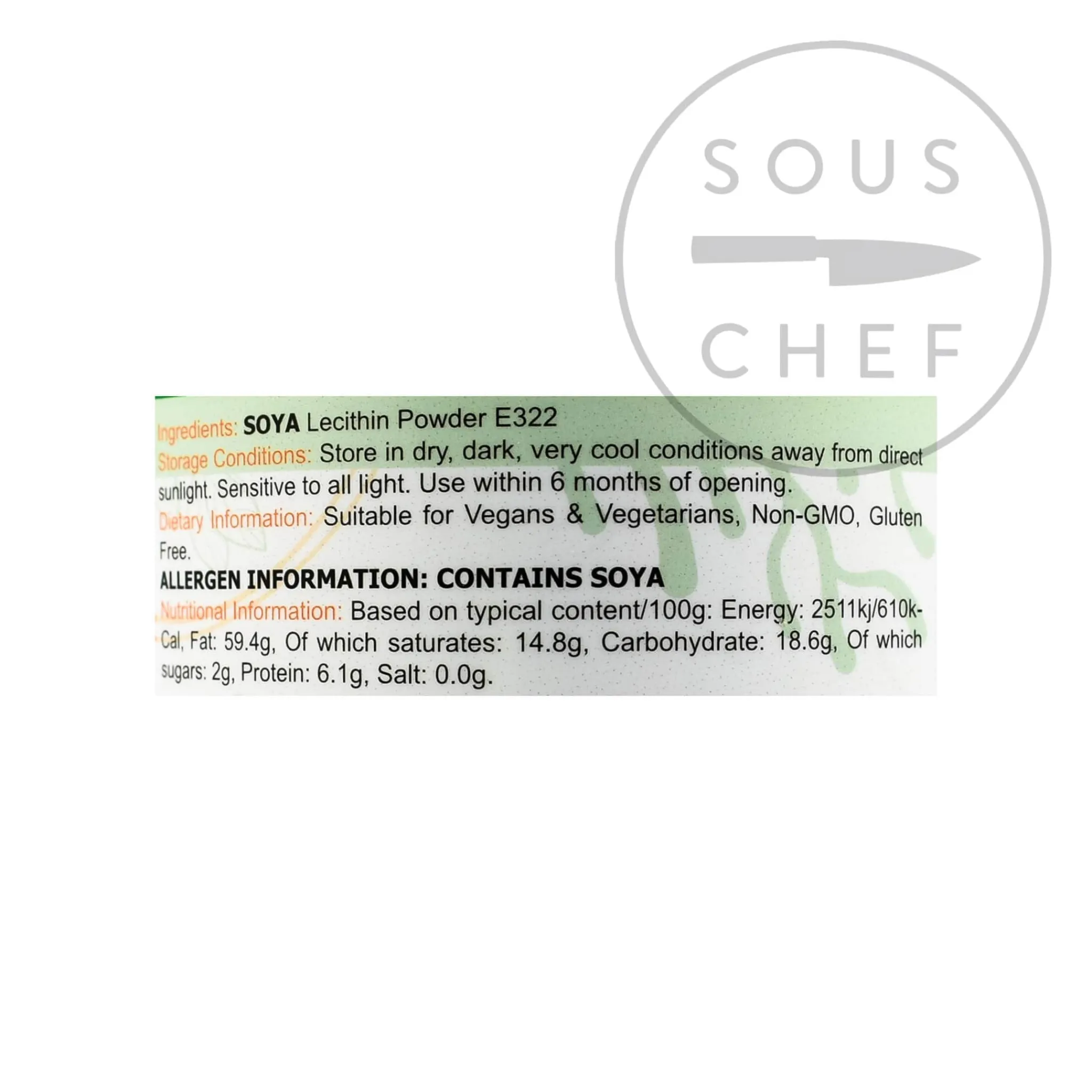 Best Soya Lecithin, 100g Ingredients Brands|Baking Ingredients