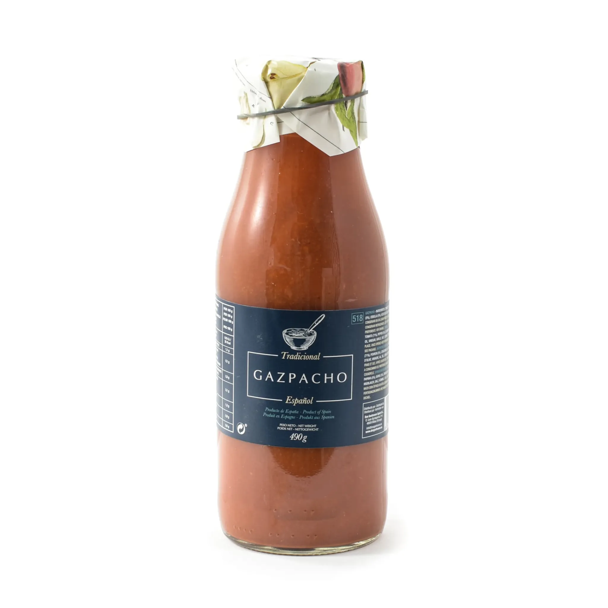 Spanish Gazpacho, 490g Ingredients Brands|Spanish Ingredients