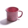 Best Splatter Fest Enamel Mug, Pink, 350ml Tableware Brands|Picnicware