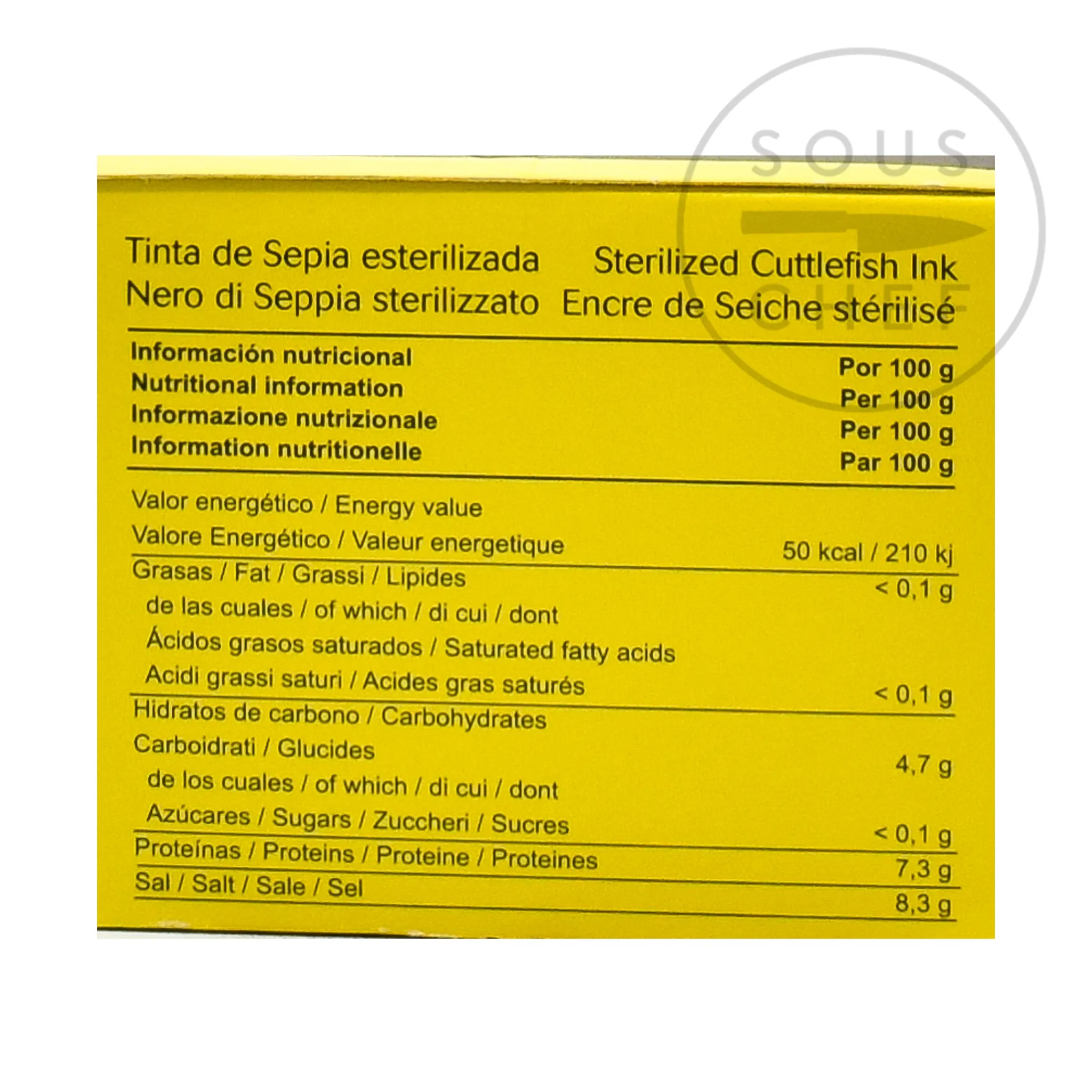 Sale Squid Ink' Sachets - Cuttlefish Ink Spanish Ingredients|Italian Ingredients