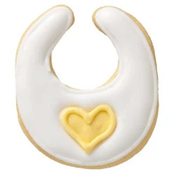 Sale Stainless Steel Baby Bib Cookie Cutter, 6cm Baking Supplies & Equipment