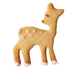 New Stainless Steel Fawn Cookie Cutter, 6cm Baking Supplies & Equipment