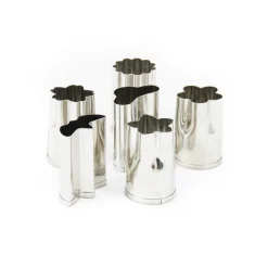 Hot Stainless Steel Flower & Leaf Cutters Tableware Brands|Japanese Ingredients