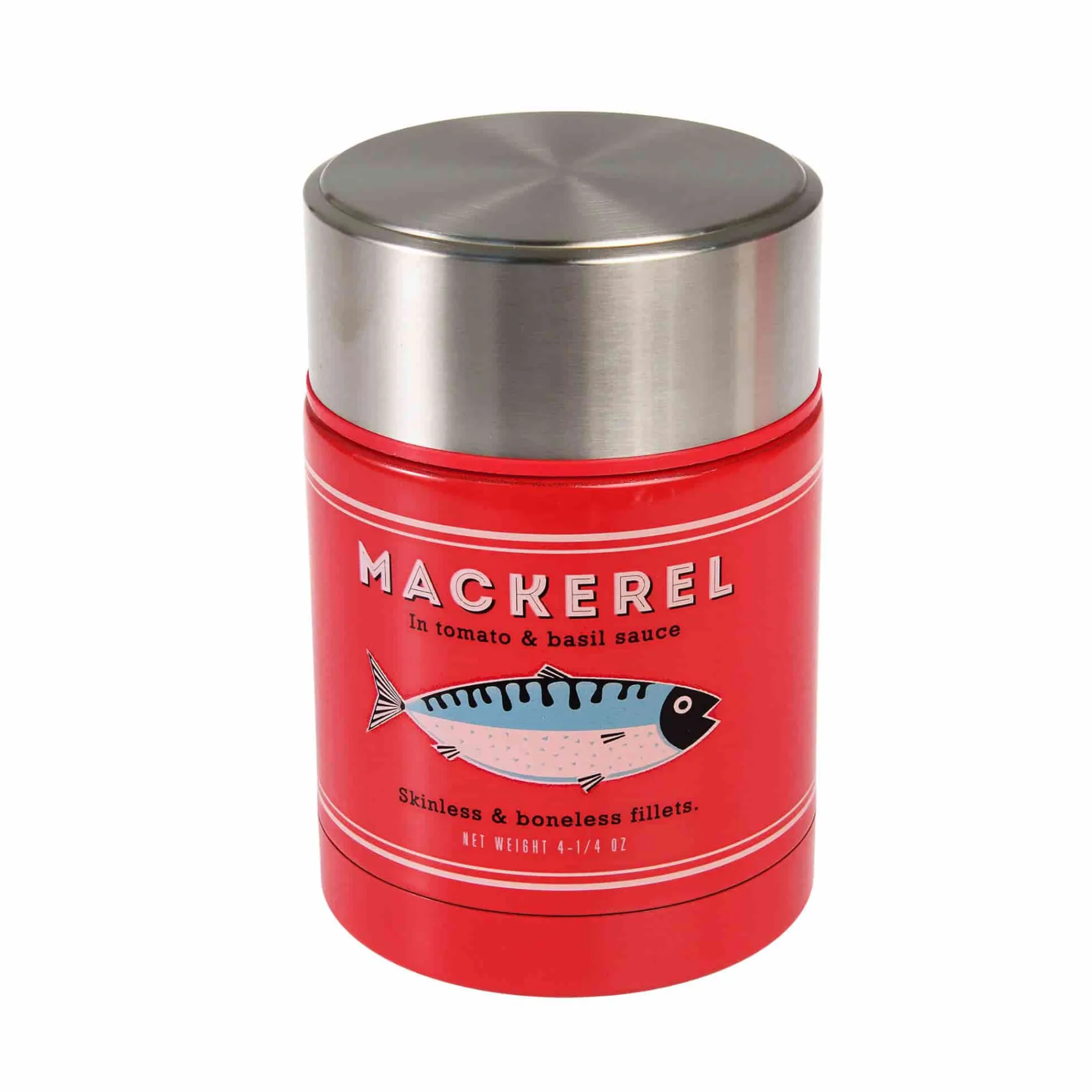 Clearance Stainless Steel Mackerel Food Flask, 450ml Tableware Brands