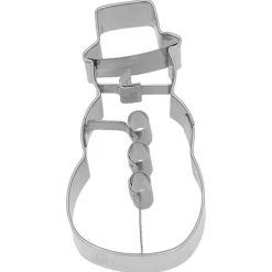 Online Stainless Steel Snowman Cookie Cutter, 8cm Baking Supplies & Equipment
