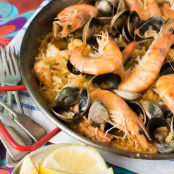 Sale Steel 12 Person Paella Pan, 40cm Spanish Ingredients|Pots & Pans
