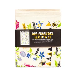 Best Bee Friendly Tea Towel Made In The Uk|Kitchen Textiles & Clothing