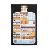 Clearance Guide to Whiskies Tea Towel Made In The Uk|Kitchen Textiles & Clothing