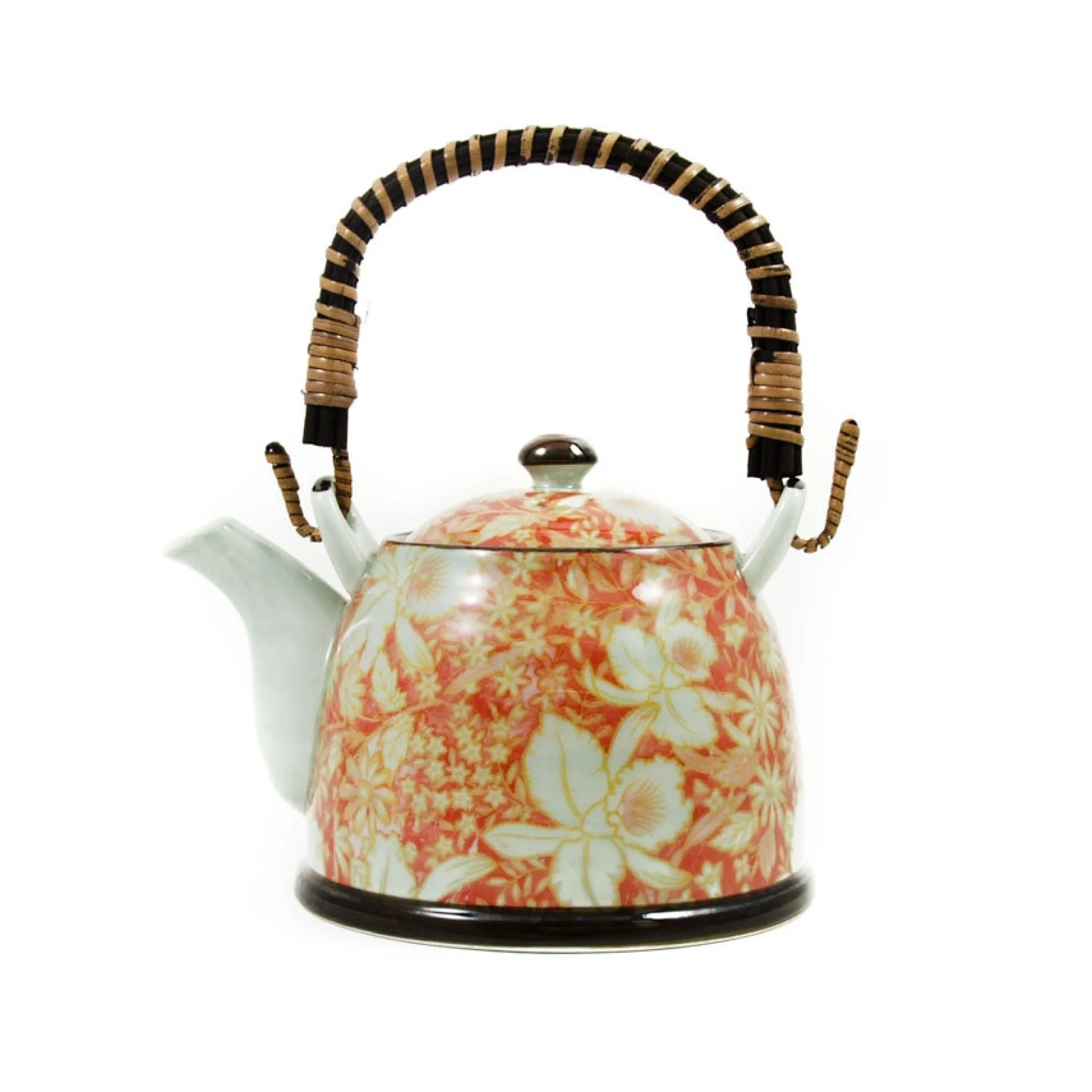 Outlet Suisen Red Japanese Teapot Tableware Brands|Japanese Ingredients