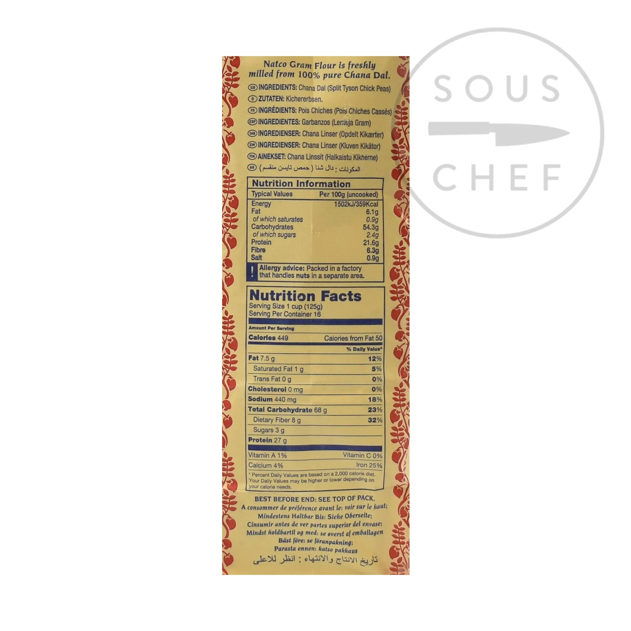 Discount Superfine Gram Flour, 1kg Ingredients Brands|Indian Ingredients