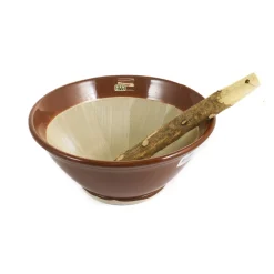 New Suribachi Mortar & Pestle, Large Japanese Ingredients|Kitchen Tools & Utensils
