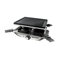 Best Silver Geneva 4 Person Non-Stick Raclette Party Grill Pots & Pans