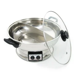 Table Top Chinese Hot Pot 4.5 litres, Serve 6-8 Chinese Ingredients|Kitchen Electricals
