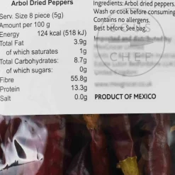 Outlet Arbol Chilli, 75g Mexican Ingredients|Herbs & Spices