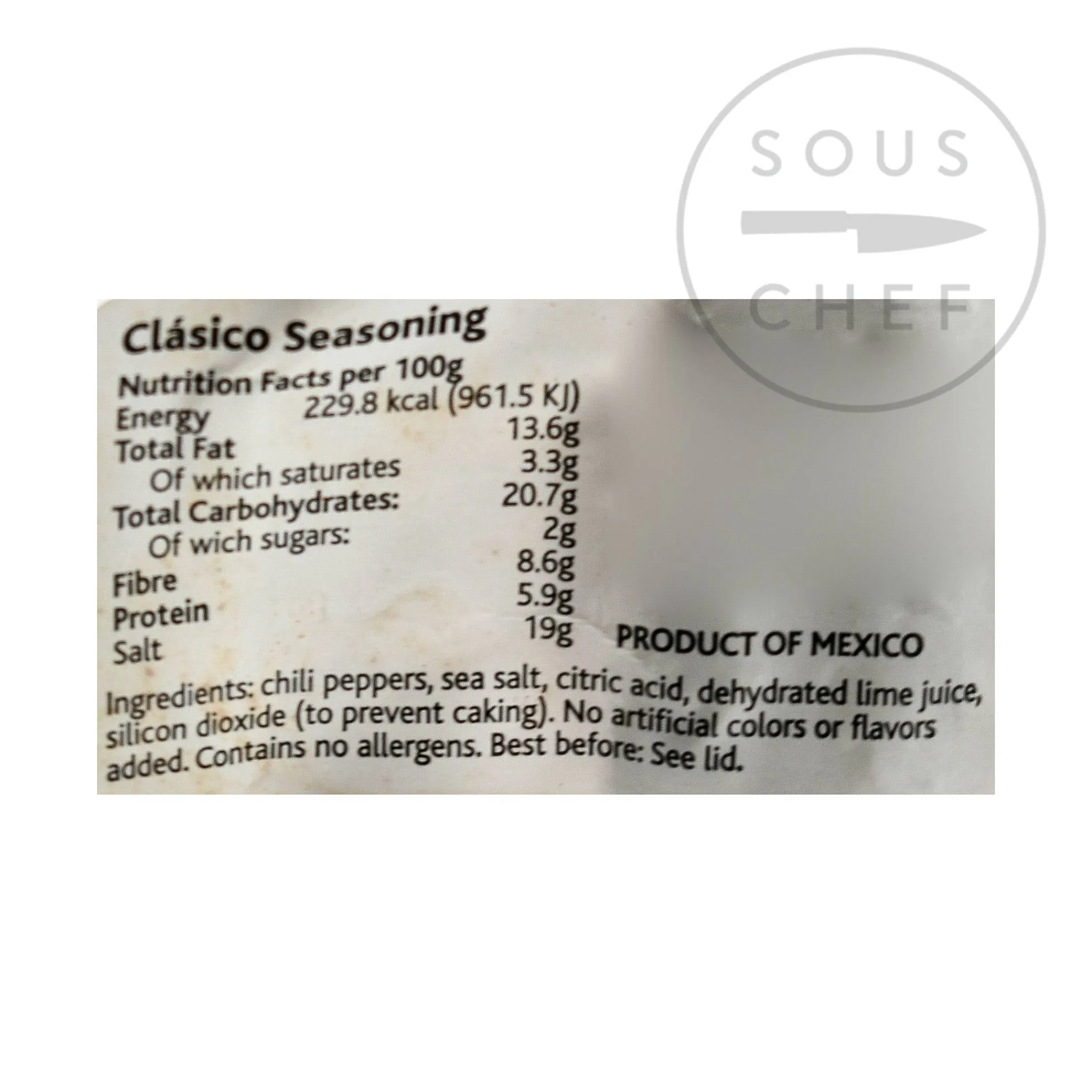 Sale Clasico Chilli & Lime Seasoning Mix Mexican Ingredients|Herbs & Spices