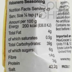 Habanero Powder, 45g Ingredients Brands|Mexican Ingredients