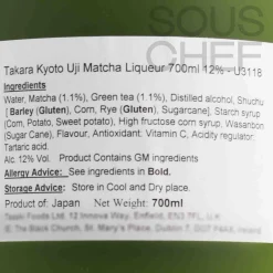 Outlet Kyoto Uji Matcha Liqueur 12%, 700ml Ingredients Brands|Japanese Ingredients