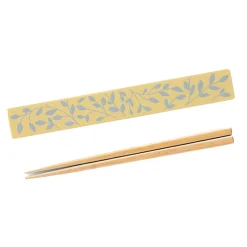Best Wooden Chopsticks in Floral Yellow Case Tableware Brands|Japanese Ingredients