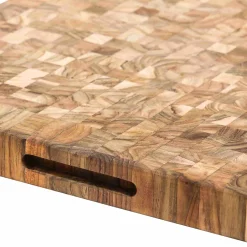 Clearance End Grain Butcher Block Rectangular Cutting Board, Large Kitchen Tools & Utensils|Chopping & Carving Boards