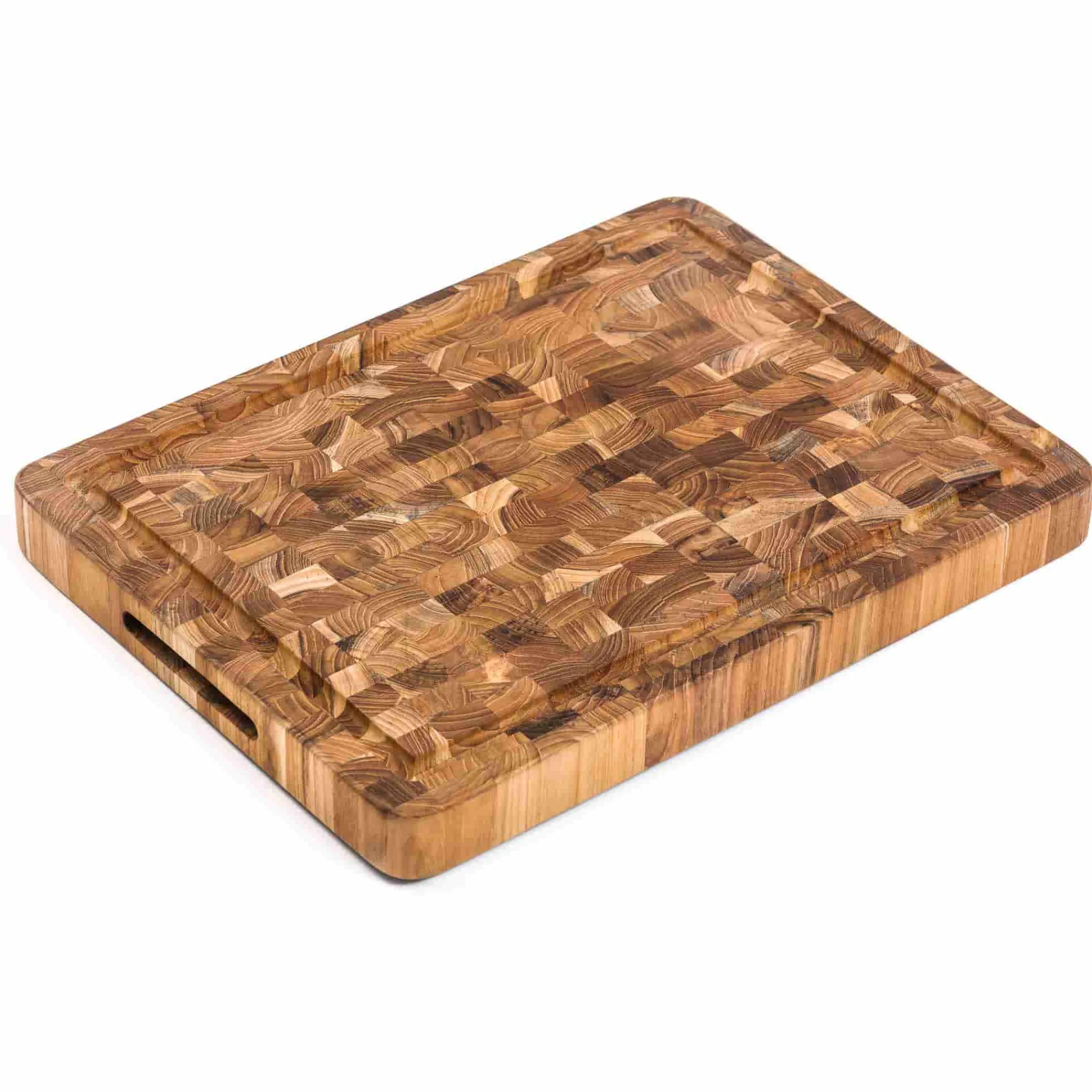 Clearance End Grain Butcher Block With Juice Canal, Medium Kitchen Tools & Utensils|Chopping & Carving Boards