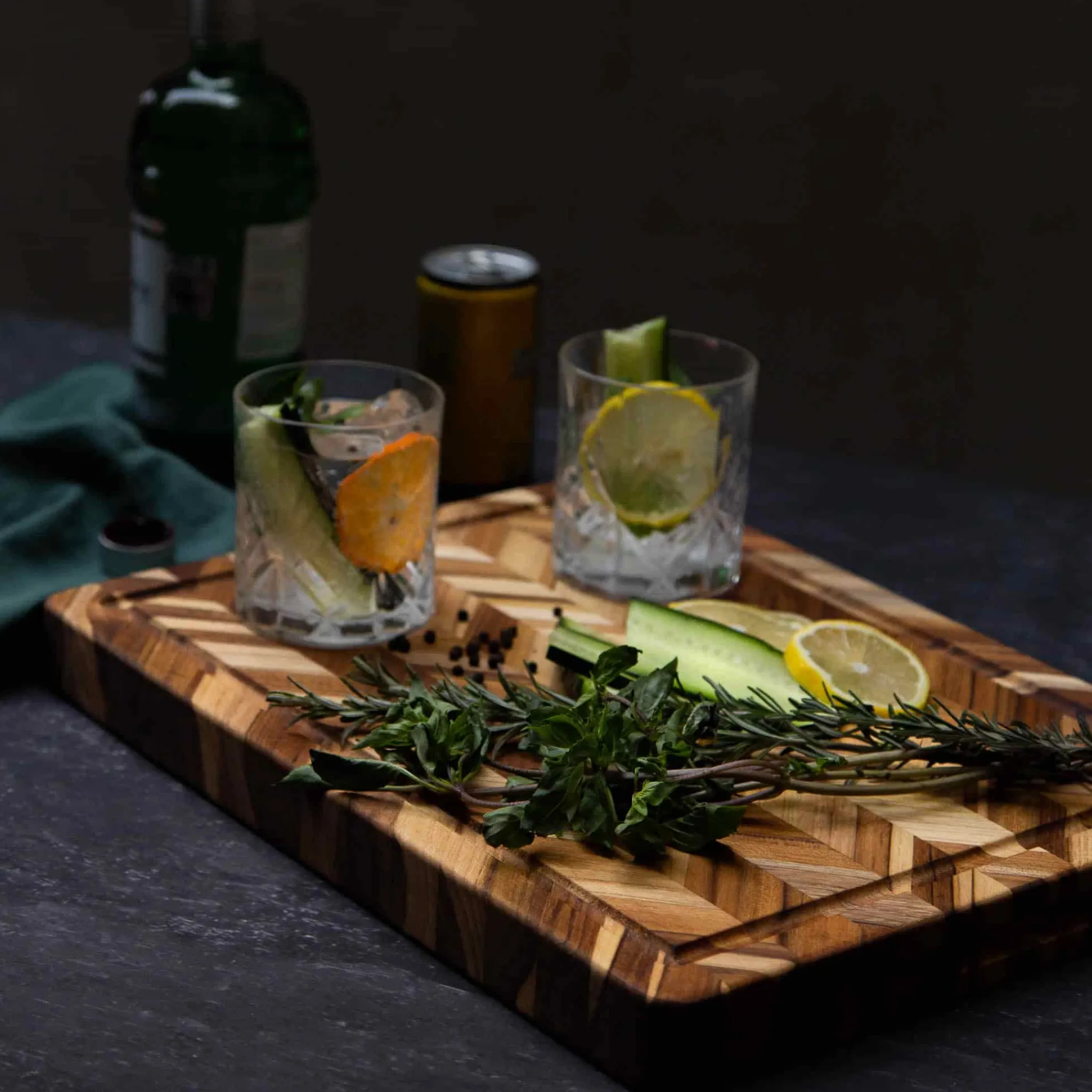 Herringbone Cutting Board Medium Thickness, Large Kitchen Tools & Utensils|Chopping & Carving Boards