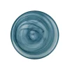 Clearance Teal Marble Glass Dinner Plate, 28cm Plates|Crockery & Dinnerware