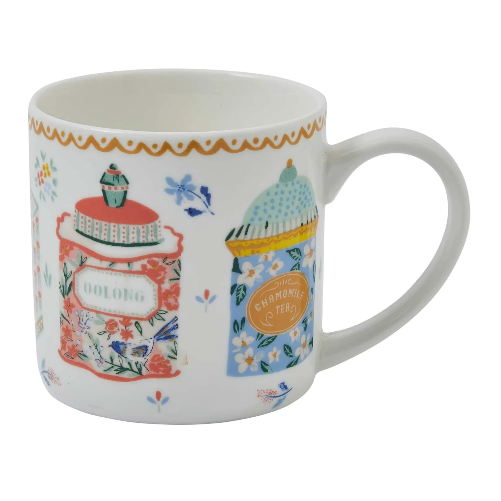 Hot Tea Tins New Bone China Mug, 340ml Tableware Brands