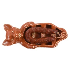 Outlet Terracotta Chorizo Pig Serving Dish, 33cm Tableware Brands