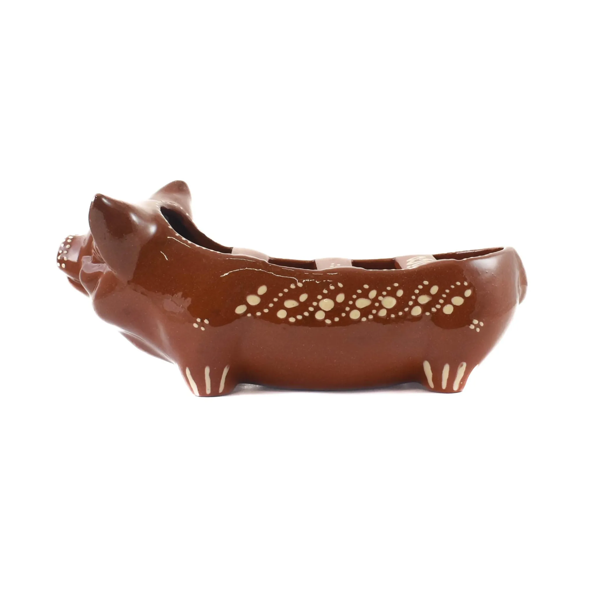 Terracotta Chorizo Pig Serving Dish, 30cm Tableware Brands
