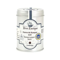 Outlet Black Kampot Pepper PGI, 70g Herbs & Spices|Ingredients Brands