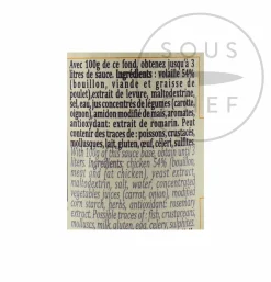 Discount Chicken Base, 100g French Ingredients|Stock & Bouillon