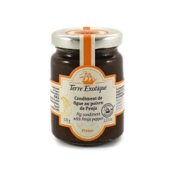 Fig Chutney With Penja Pepper, 100g Ingredients Brands|French Ingredients