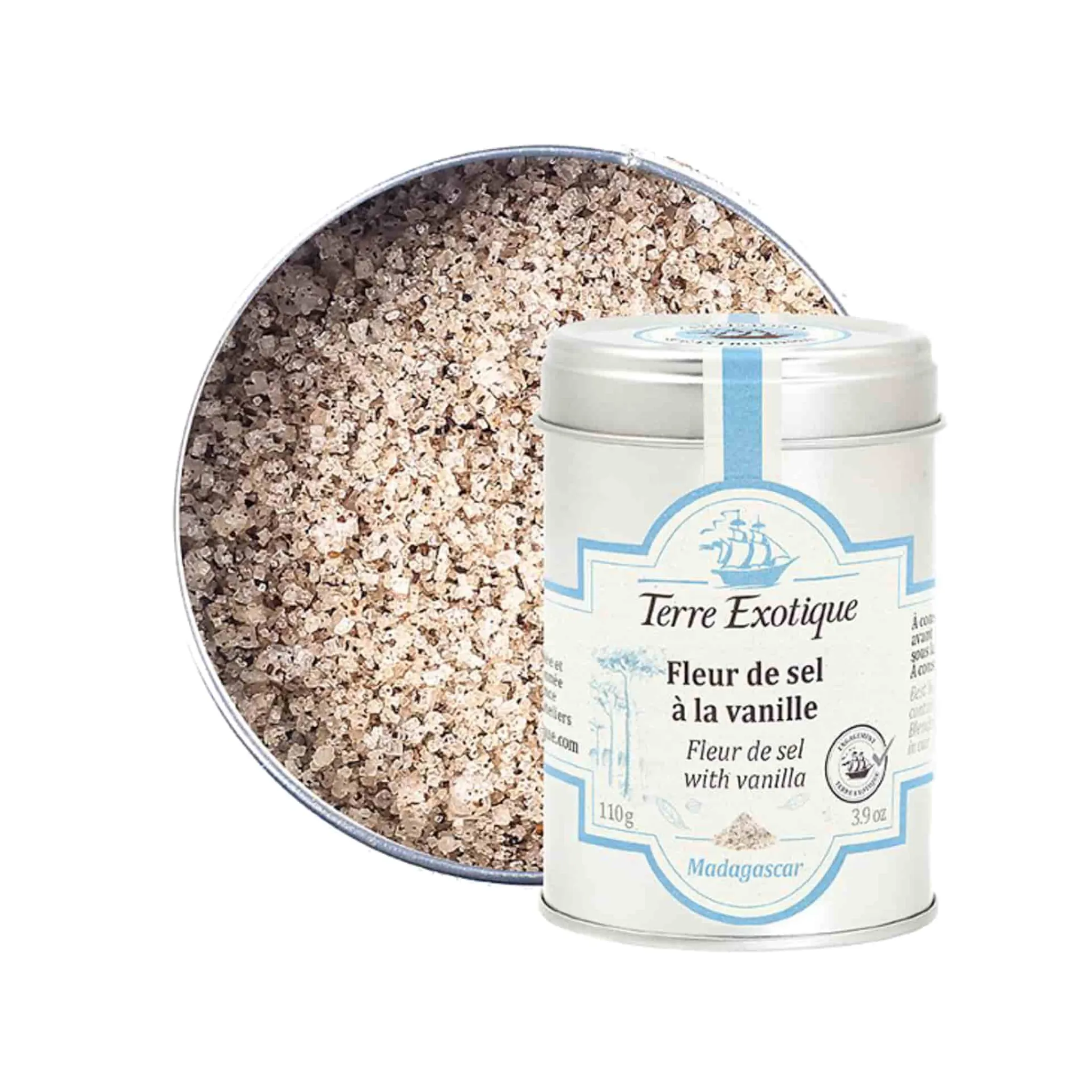 Discount Fleur de Sel with Vanilla, 110g Ingredients Brands|French Ingredients
