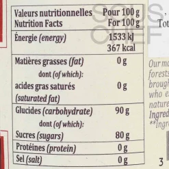 Best Organic Pure Maple Syrup, 200ml Ingredients Brands|American Ingredients