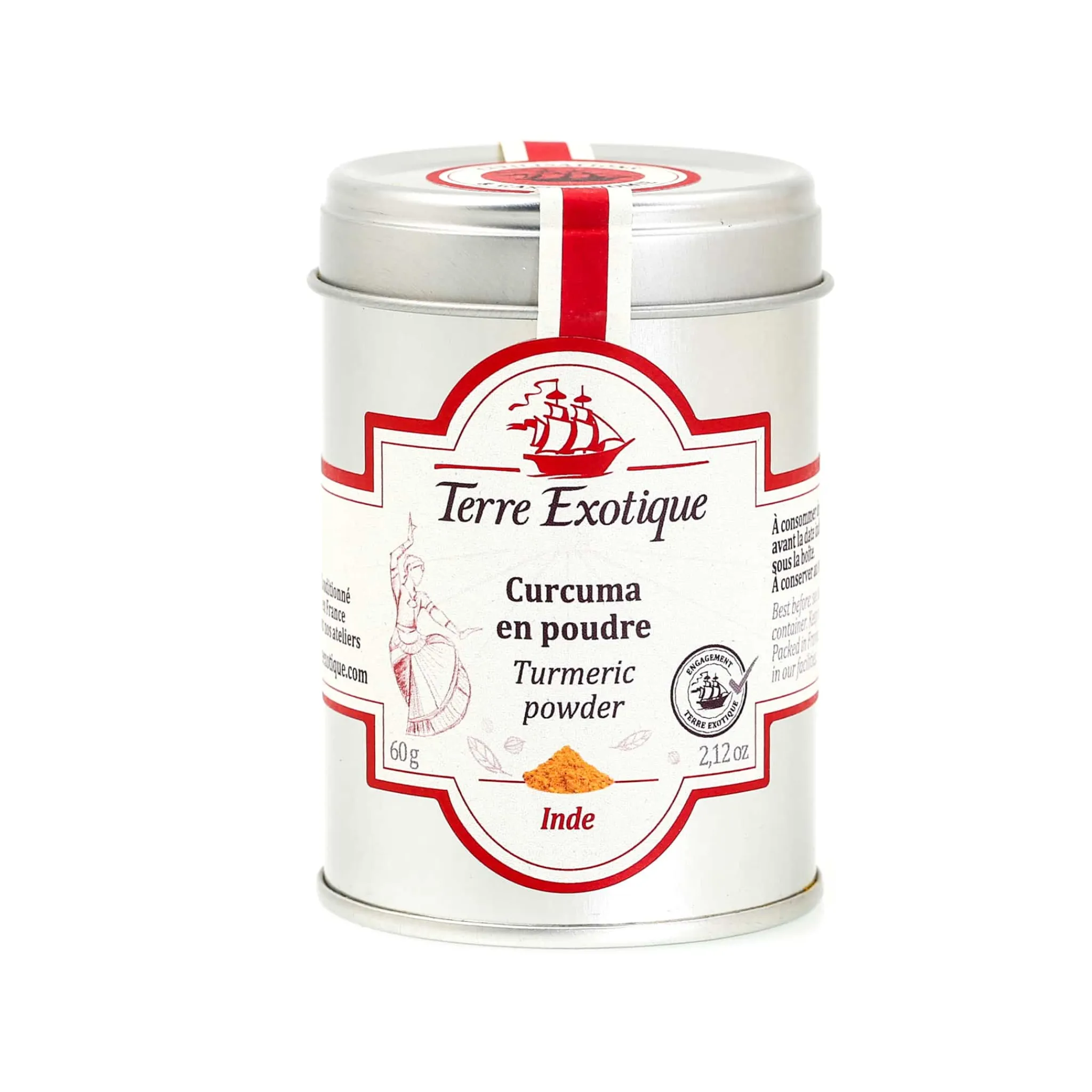 Hot Organic Turmeric Powder, 60g Ingredients Brands|Indian Ingredients