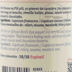 Hot Pili Pili Chilli Pepper, 12g Ingredients Brands|Herbs & Spices