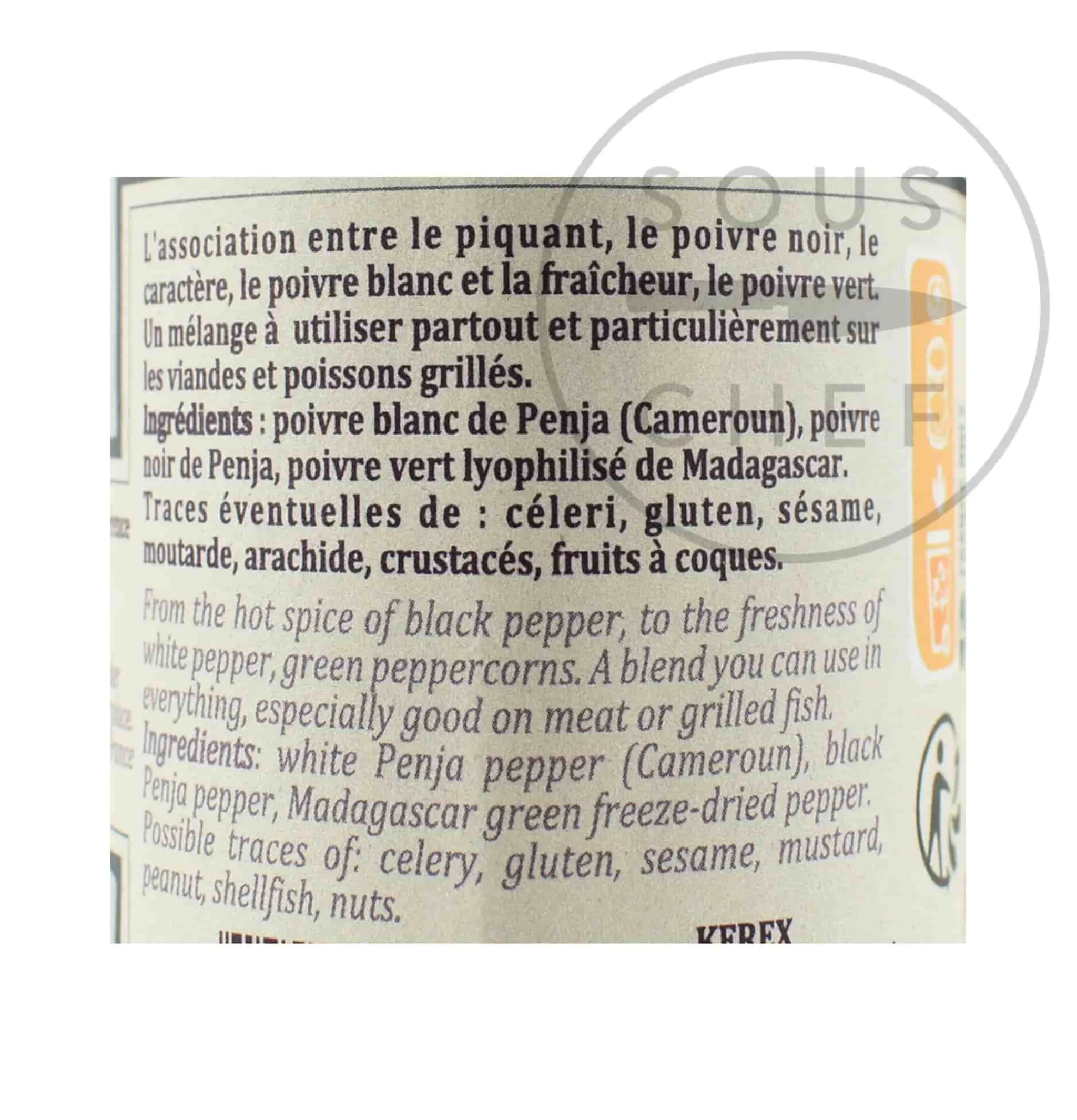 Clearance Three Peppercorns, 75g Ingredients Brands|Herbs & Spices