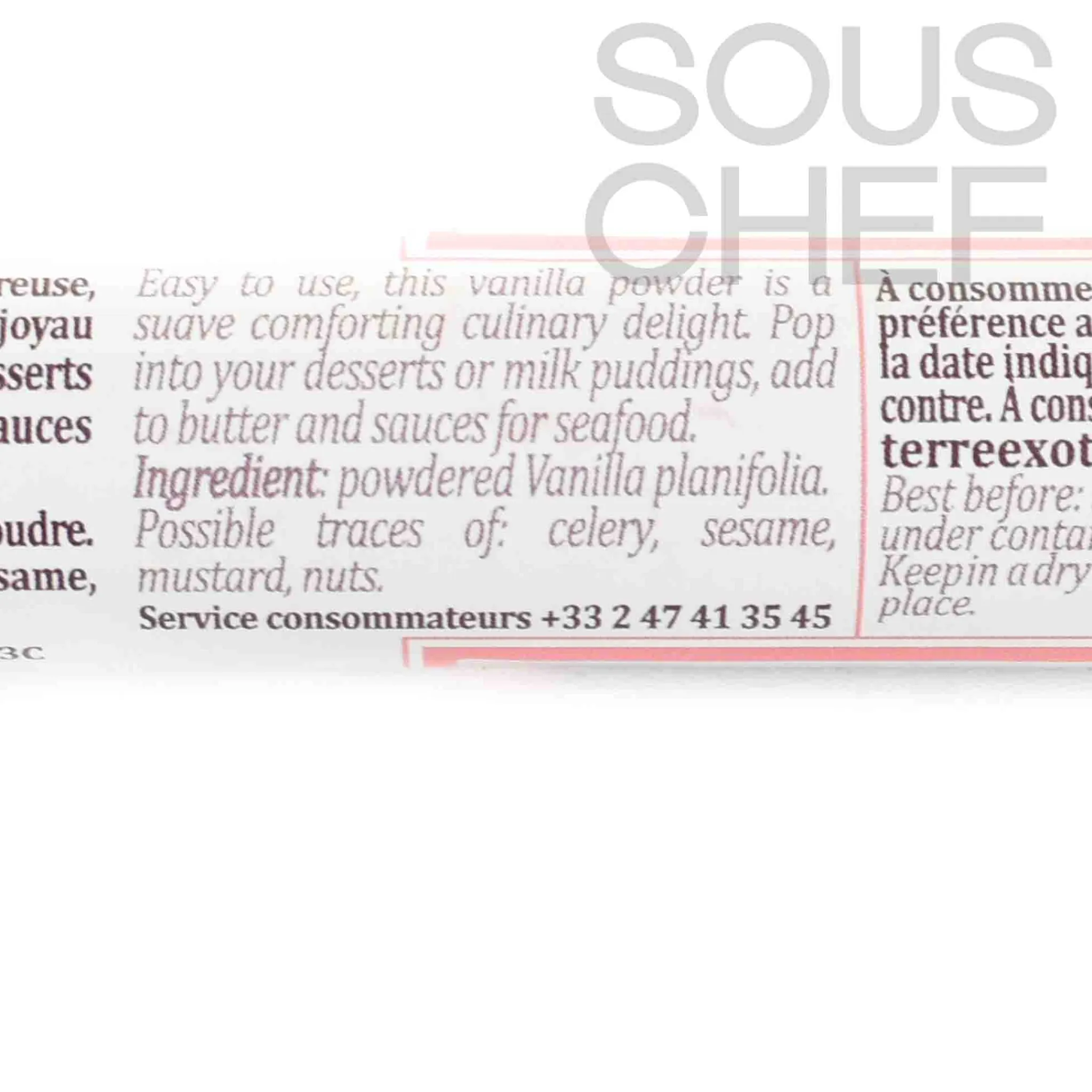 Online Vanilla Powder, 20g Ingredients Brands|Herbs & Spices
