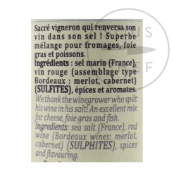 Sale Winemaker's Salt, 100g Ingredients Brands|French Ingredients