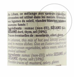 Best Zaatar Seasoning, 70g Ingredients Brands|Middle Eastern Ingredients