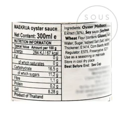 Sale Thai Oyster Sauce, 300ml Ingredients Brands|Southeast Asian Ingredients