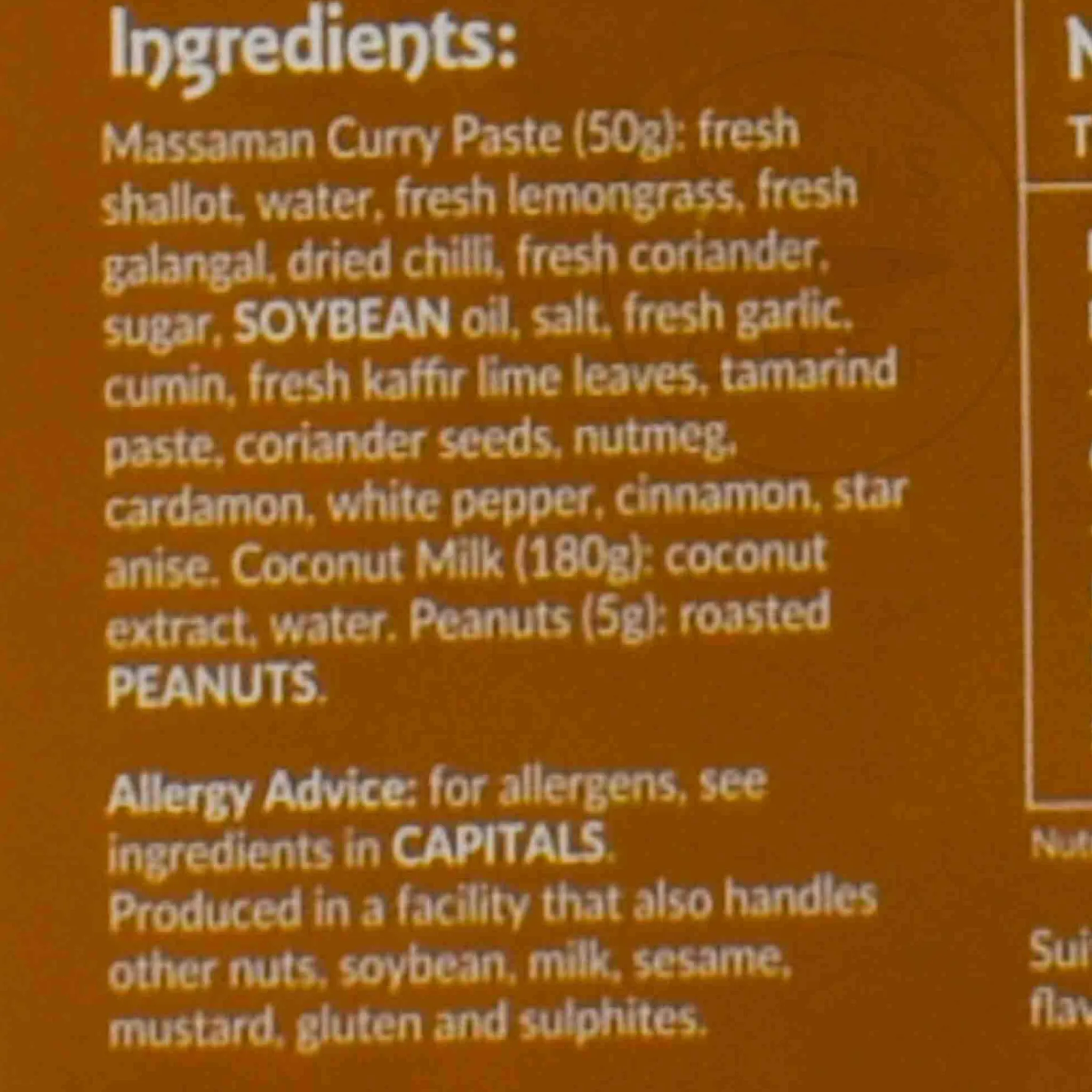 Discount Thai Massaman Curry Kit (Sleeve), 235g Ingredients Brands|Southeast Asian Ingredients